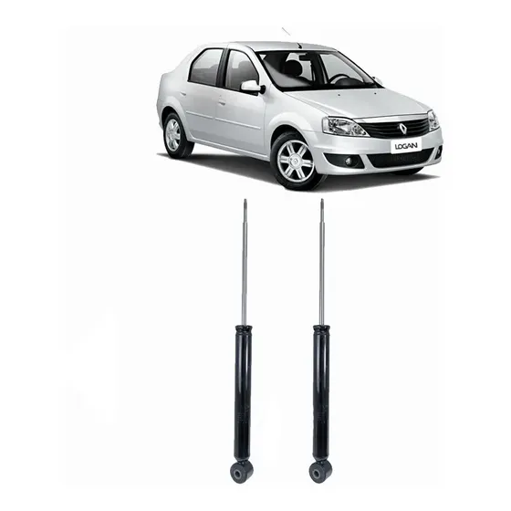 Par Amortecedor Traseiro Renault Logan 07 08 09 10 11 12 13