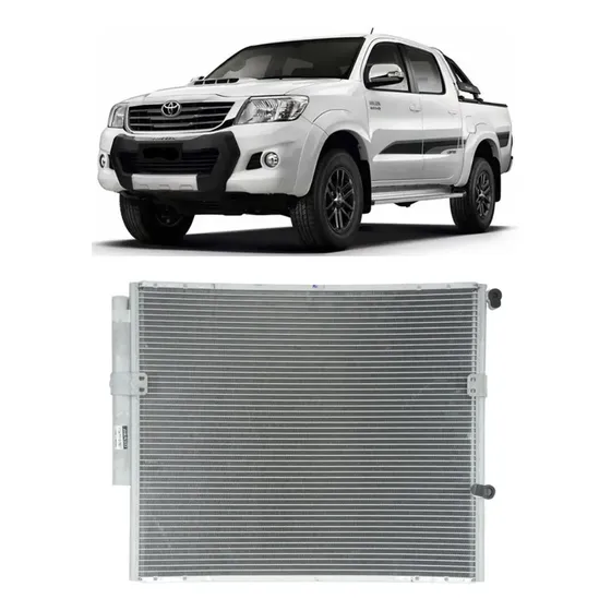 Condensador Hilux 2008 Diesel Original Denso Não É Importado