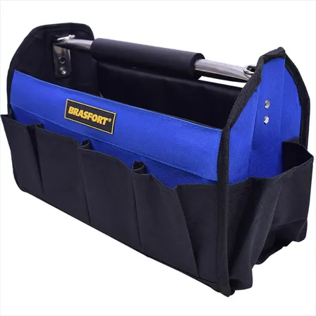 Bolsa Em Lona Com 14 Bolsos Aberta 7558 Brasfort
