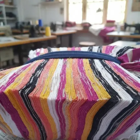 Malhas Tecidos Para Artesanato Retalhos Dez Quilos Colorido