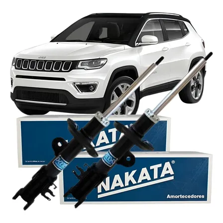 Par Amortecedor Dianteiro Nakata Jeep Compass 2016 Até 2020 Jeep Compass Longitude 2016 2017 2018 2019 2020