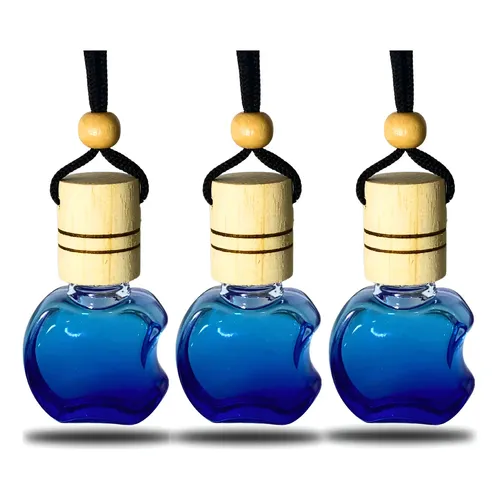 3 Cheirinhos De Carro Formato Maça 9ml Cheirinhos Táxi Uber