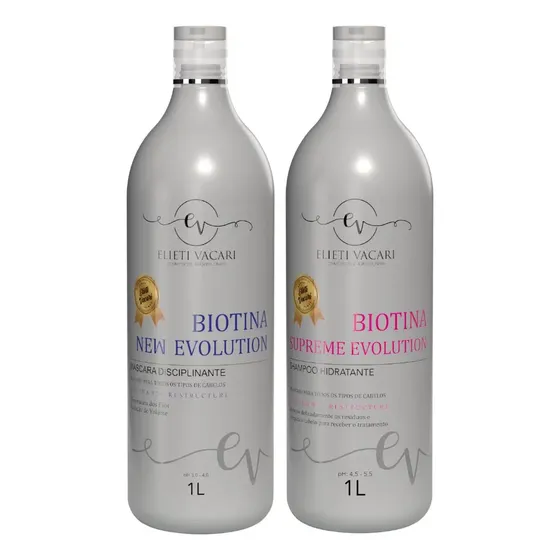 Kit Biotina Ev (shampoo E Progressiva)