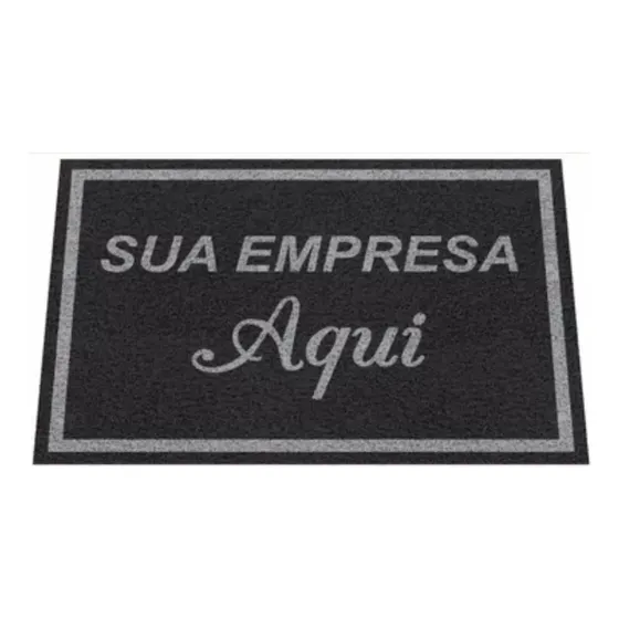 Tapete Capacho 120x80 Personalizado Logomarca Empresa Logo