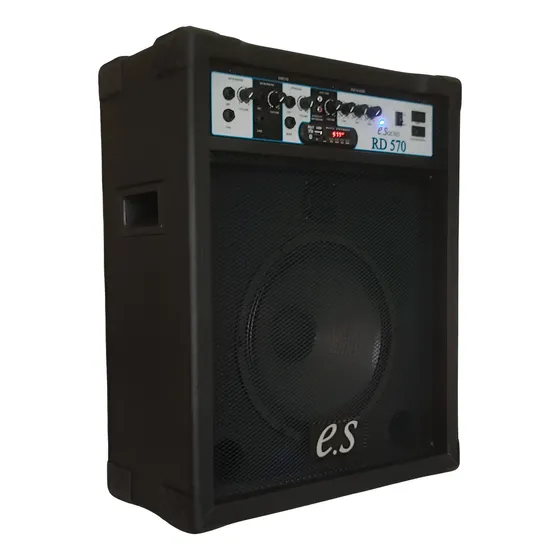 Caixa De Som Amplificada Teclado/guitarra/violão 12 70w