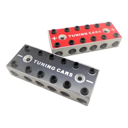 Bloco Distribuidor Tc 6x6 12via Barramento Fixa Até 70mm Par