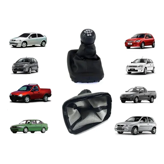 Coifa Manopla Cambio Corsa Celta Vectra Meriva