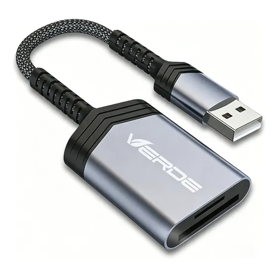 Adaptador Leitor Cartão De Memória Usb 3.0 Para Sd + Tf
