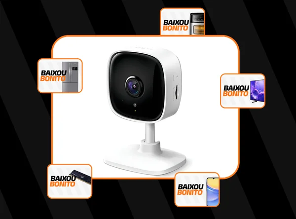 Câmera De Monitoramento Wi-fi Tapo C100 Branco Tp-link