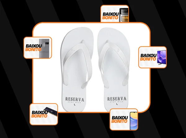 Chinelo Dedo Reserva Basic Pica Pau Macio Verão Original