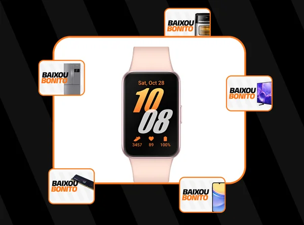 Smartwatch Samsung Galaxy Fit3 Display 1.6" Rosé