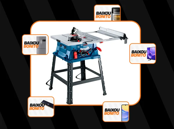 Serra De Mesa Gts 254 10 Pol. 1800w 110v Com Disco Bosch 127v