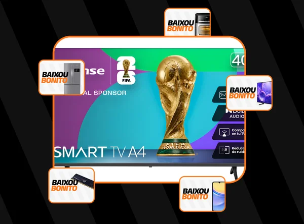 Smart Tv 40 Hisense 40a4nv Full Hd Dled Dts Virtualx Vidaa