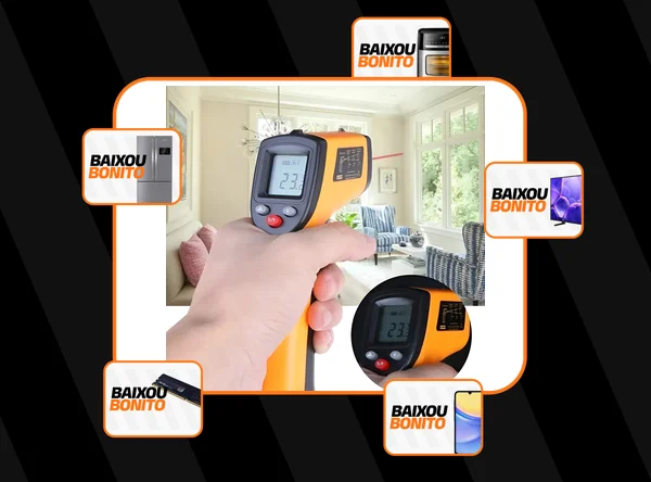 Termometro Laser Digital Industrial Temperatura -50 A 380c