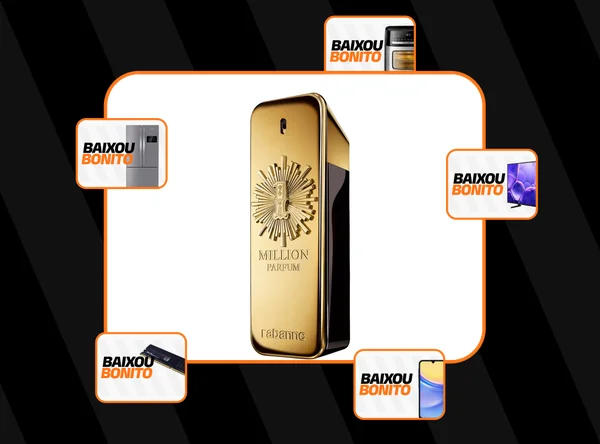 1 Million Parfum Paco Rabanne Eau De Parfum - Perfume Masculino 200ml