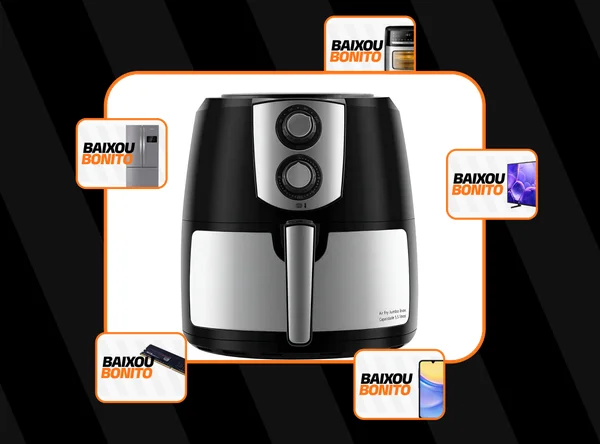 Fritadeira Air Fryer Philco Inox 7,2l Pfr06pl 1800w