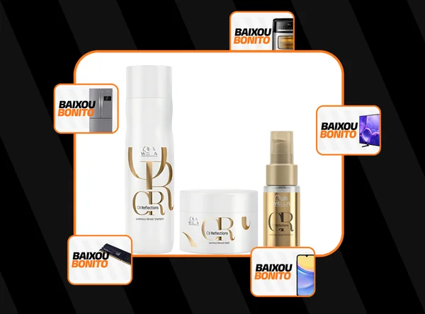 Kit Wella Oil Reflections Sh250+ol30+masc150