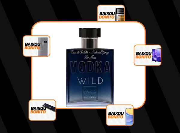 Vodka Wild Paris Elysees Edt Masculino - 100ml
