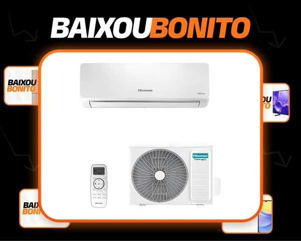 Ar Cond Split Hw Inverter Hisense 9k F R-32 Cor Branco