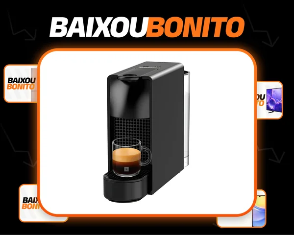 Cafeteira Nespresso Essenza Mini Preta