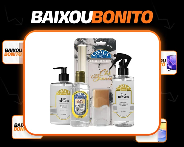 Kit Coala Home - Chá Branco