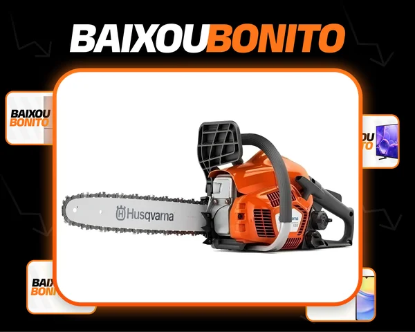 Motosserra a gasolina Husqvarna Forestal 40cc laranja/preto 125 1.52kW