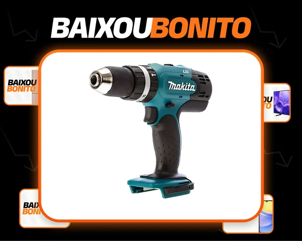 Parafusadeira/furadeira Imp 18v Dhp453z Sem Bateria Makita Azul-turquesa 127/220v