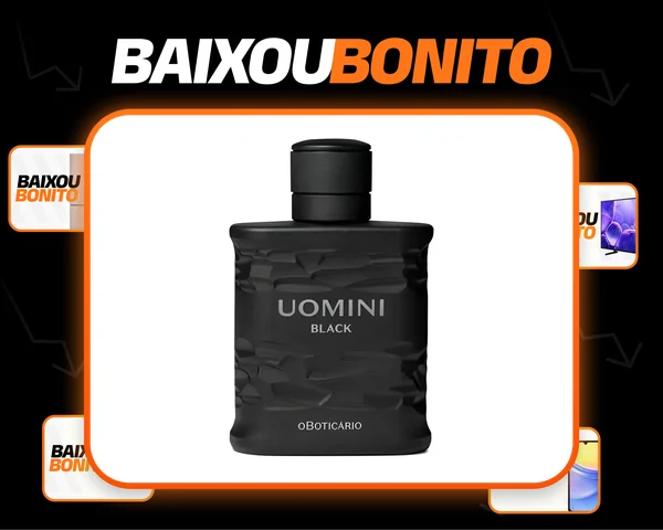 Uomini Black Desodorante Colônia O Boticário - 100ml