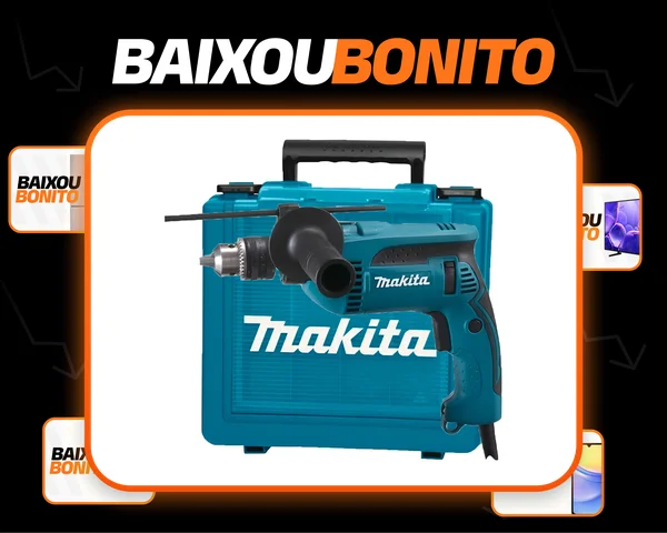 Furadeira De Impacto Hp1640k 1/2 760w C/ Mal. Makita