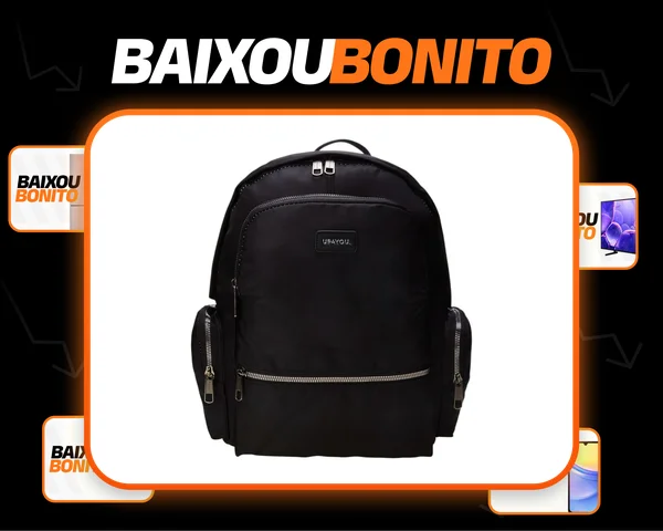 Mochila Urbana Feminina Bu78760 Inverno Em Nylon Up4you