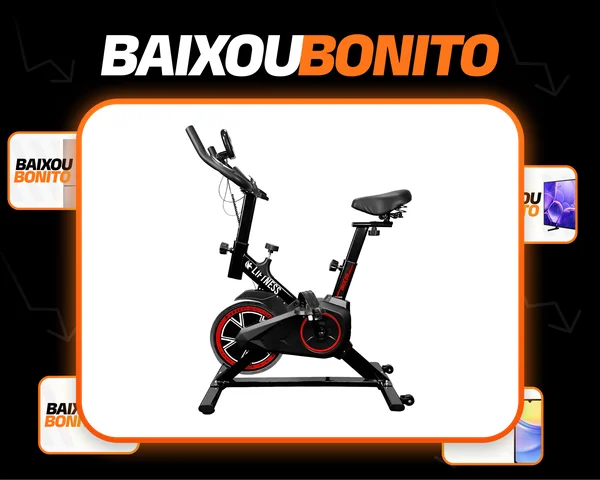 Bicicleta Spinning Liftness Ergométrica Semi Profissional
