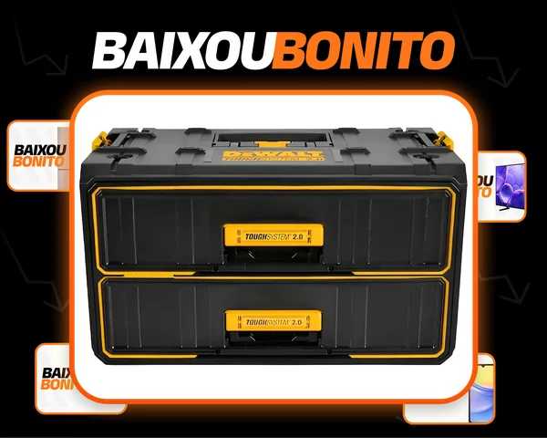 Caixa Ferramenta Gaveta Dupla Toughsystem2.0 Dwst0832 Dewalt