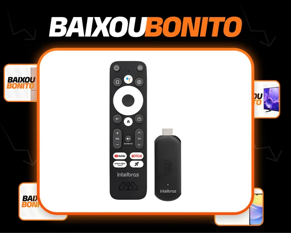 Smart TV Stick Full HD Intelbras