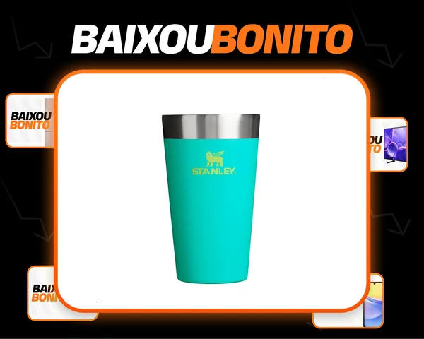 Copo Térmico De Cerveja Stanley Original S/tampa 473ml