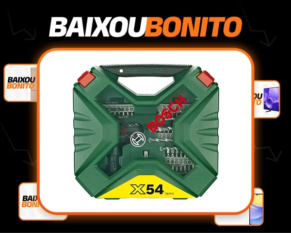 Maleta Xline Bosch Com 54 Peças
