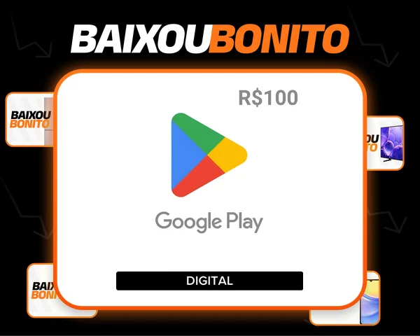 Google Play Gift Card R$ 100 (Digital)