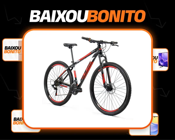 Bicicleta Gts Feel Aro 29 24v Freio Disco Mecânico