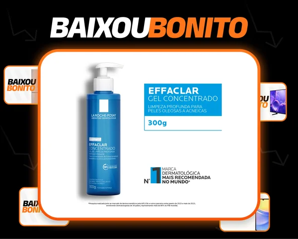Gel De Limpeza Facial Effaclar Concentrado 300g La Roche Posay