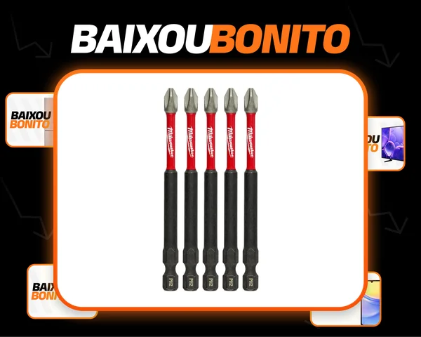 Bit Philips Ph2 X 89mm C/ 5pç - 48-32-4564 - Milwaukee