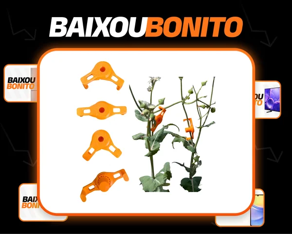 Kit 15un Clipflex 360° Lst Low Stress Traini Grower Budclip