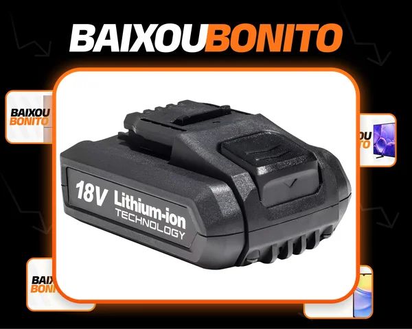 Bateria De Lítio 18v 2.0 Ah Carregamento Rápido Ws9970 Wesco