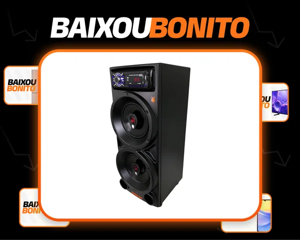 Caixa De Som Bob Amplificada Residencial - Pequenos Detalhes