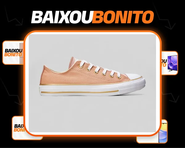 Chuck Taylor All Star Curto Tecido Feminino