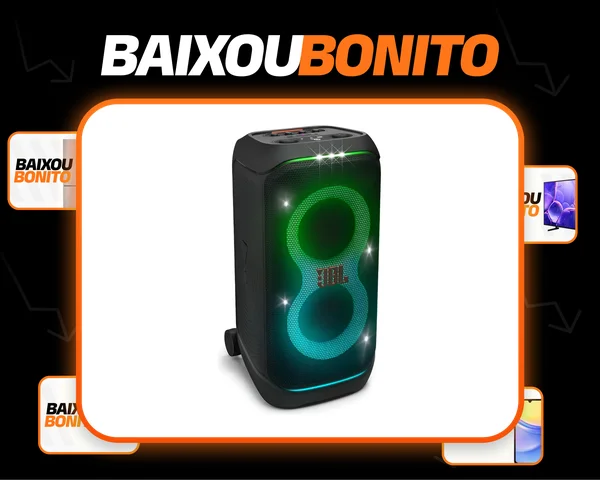 Caixa De Som Bluetooth Partybox Stage 320 Jbl - Preta