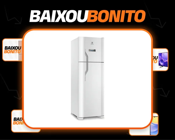 Geladeira Electrolux Frost Free 371L Função Drink Express Duplex Branca DFN41 127v