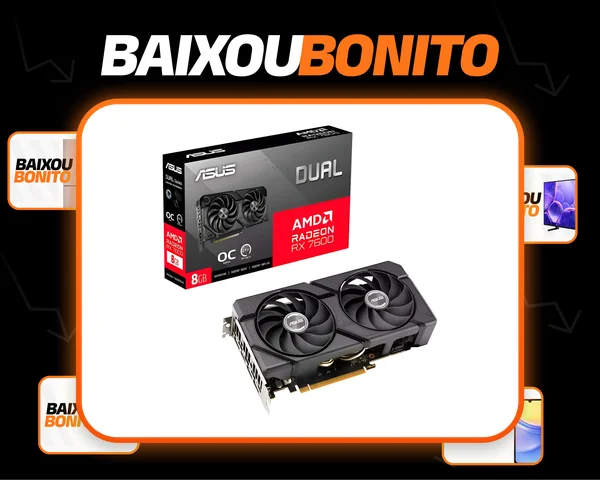 Vga Asus Nv Rtx 7600 8gb/128bits/gddr6 90yv0ld0-m0na00