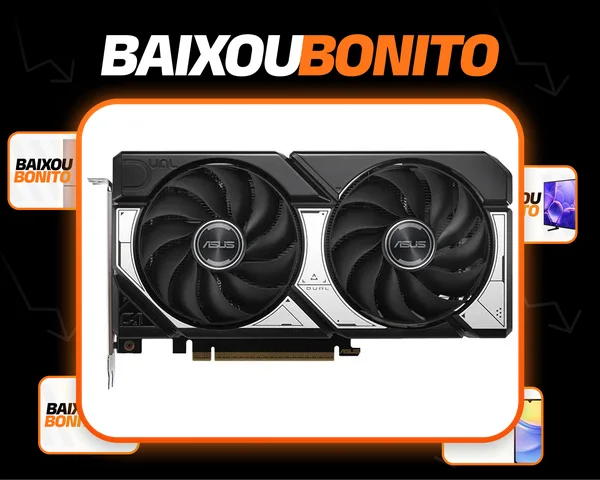 Placa De Video Asus Geforce Rtx 5060ti D Oc 8gb Gddr7 128bit