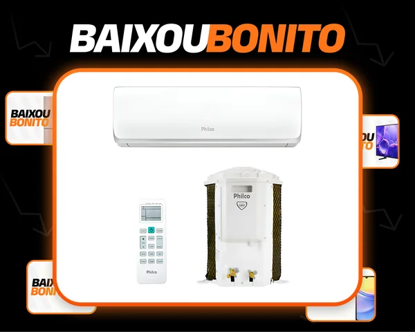 Ar Condicionado Split Hw Philco Pas9ft 9000 Btus Frio Branco