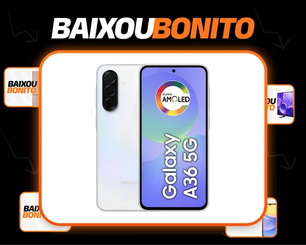 Celular Samsung Galaxy A36 5g 256gb 8gb Ram Branco