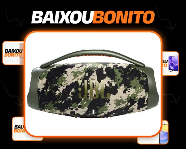 Jbl Boombox 3 Bluetooth Squad (jblboombox3squadbr)